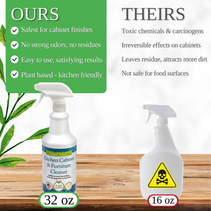 Kitchen Cabinet Cleaner - Case of 6 + FREE Shipping