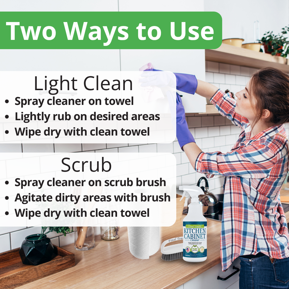Kitchen Cabinet Cleaner