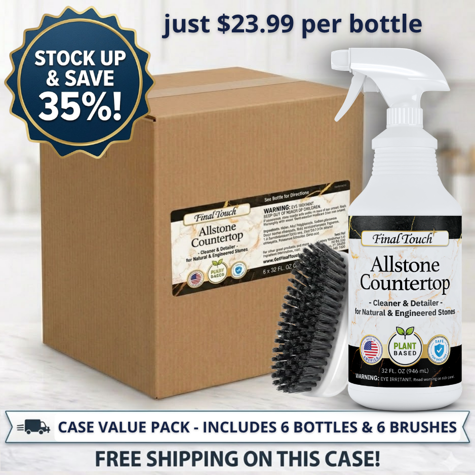 Allstone Countertop Cleaner - Case of 6, $23.99 Per Bottle, Free Shipping