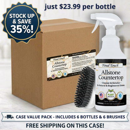 Allstone Countertop Cleaner - Case of 6, $23.99 Per Bottle, Free Shipping