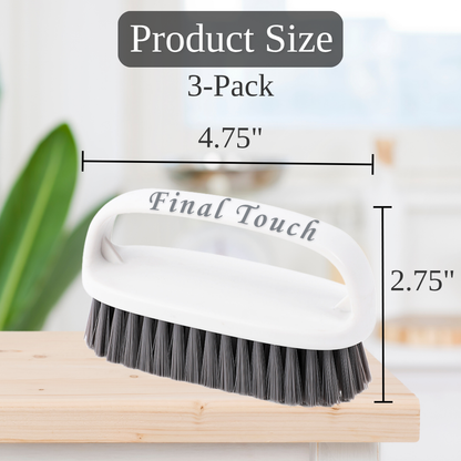 Final Touch Scrub Brush (3-Pack)